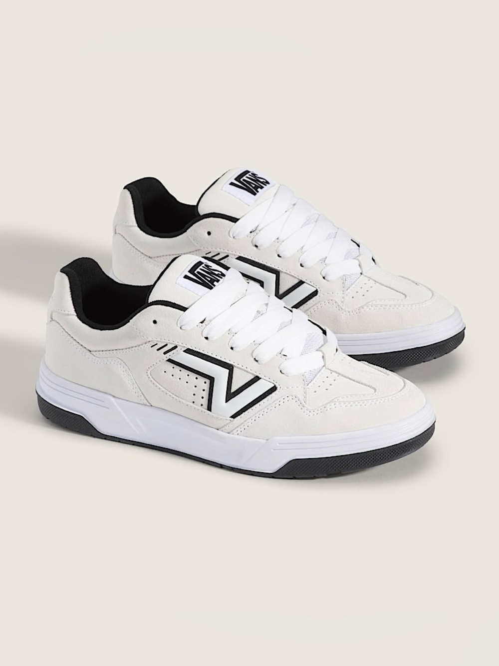 Vans Upland Suede True White Women Shoes 8.0 US